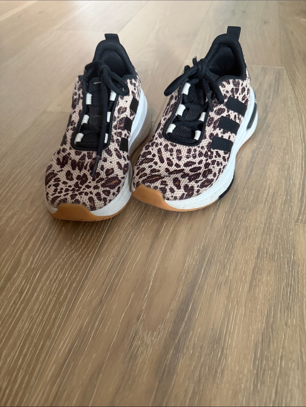 Kids Adidas Racer TR23 Leopard Shoes